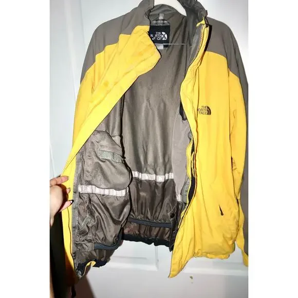 The North Face Summit Series Medium Jacket, yellow windbreaker HyVent